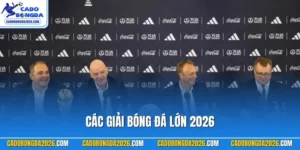 Các giải bóng đá lớn 2026